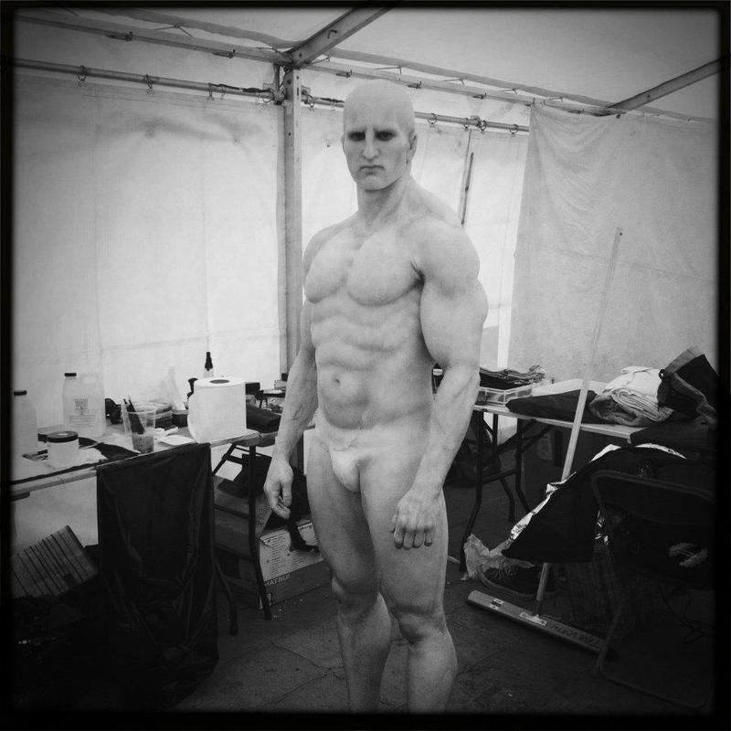 Illustration for article titled Prometheus set photos show what's under the Engineers' robes, plus a never-before-seen character